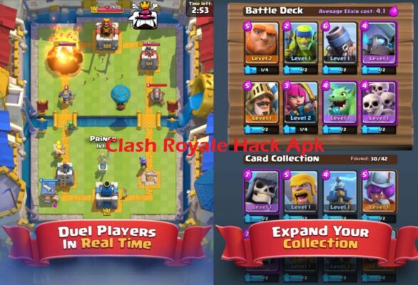 Clash Royale hack apk- Features and Installation