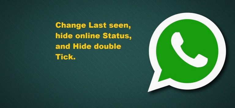 Hide Last Seen Status On WhatsApp app