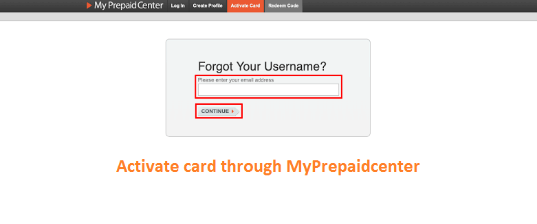 How to Activate Card through MyPrepaidCenter?