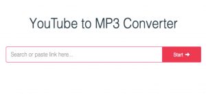 YouTube to MP3 convertor process